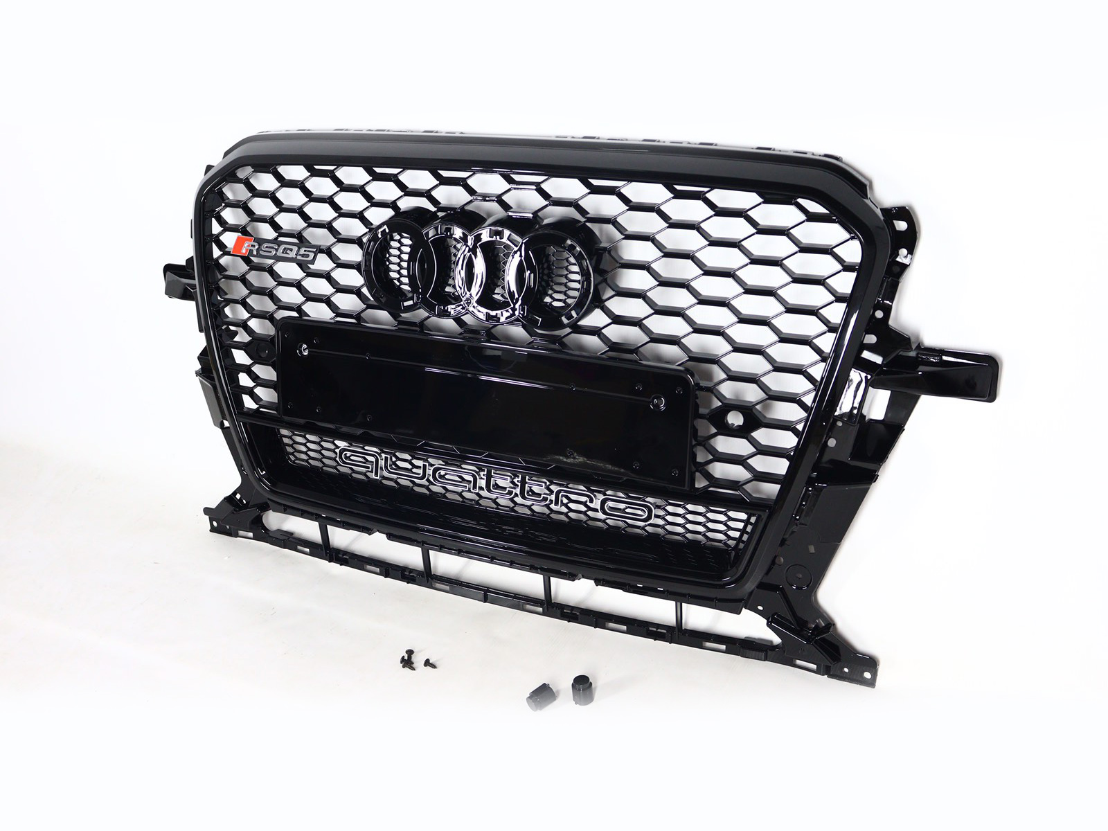Audi Q5 LIFT 8R 2012-2015 Front Grill, Honeycomb Grill, RSQ5 Black Quattro Style